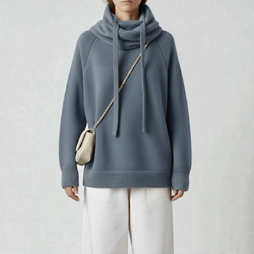 Bequemer Rollkragenpullover mit modernem Oversize-Look